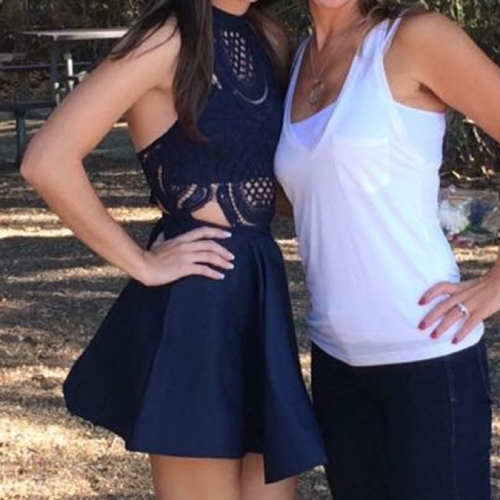 Navy dress